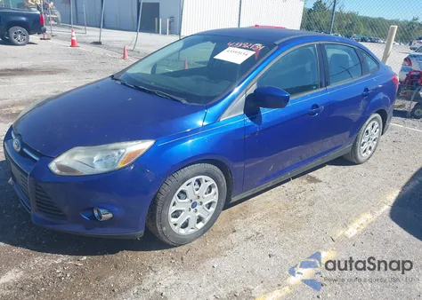 2012 Ford Focus Se из США, поврежденный, VIN 1FAHP3F20CL447767